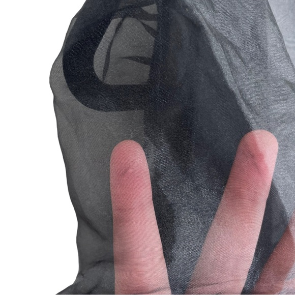 Cinq A Sept Frances Sheer Overlay Mini Dress Size 4 - Picture 9 of 10